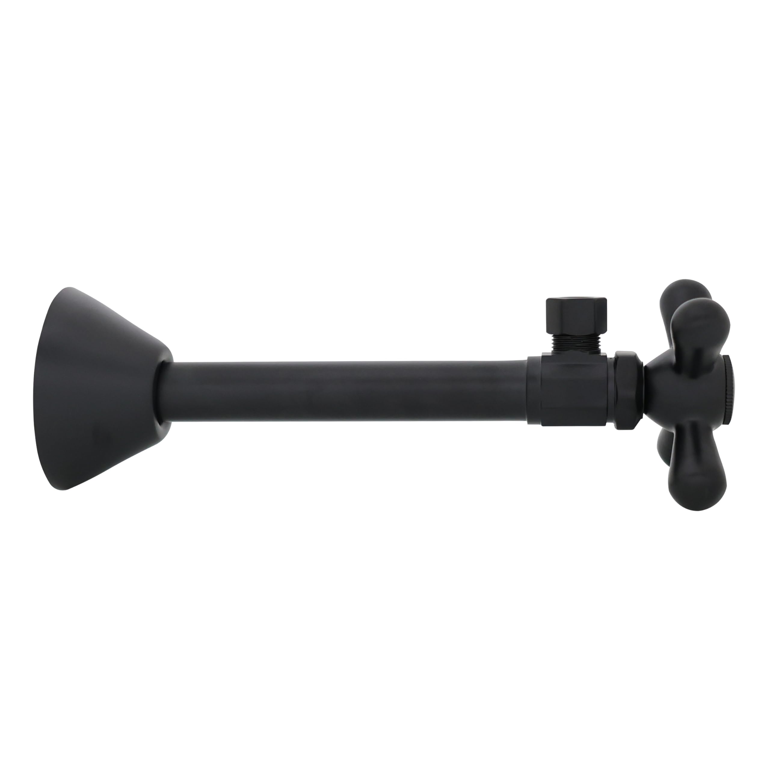 Westbrass D1112X-2-62 Cross Handle Angle Stop Shut Off Valve 1/2